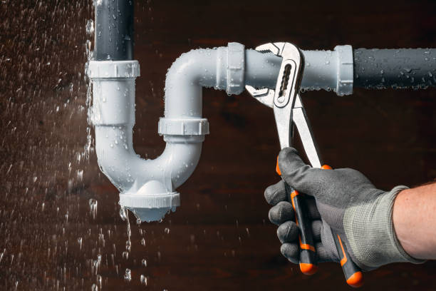 Professional Sewer Line Repair technician working in Guntersville, AL